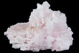 Pink Halite Crystal Plate - Trona, California #67694-1